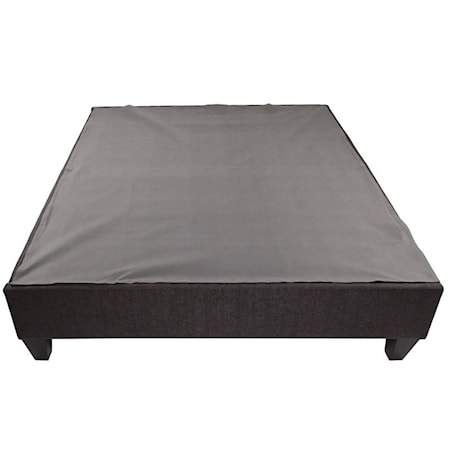 King EZ-Base Upholstered Platform Bed