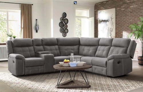 3pc Reclining Sectional