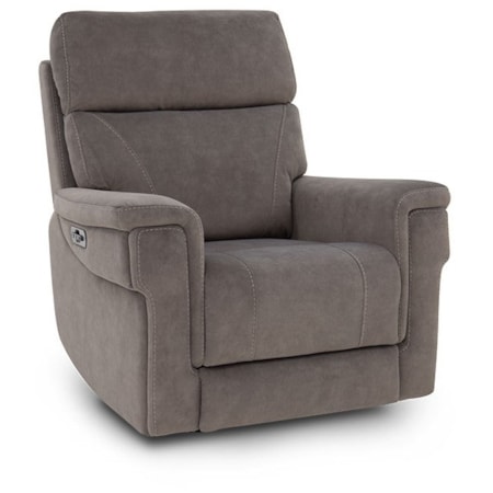 PWR Recliner w/ADJ Head/Lumbar/Heat/Massage