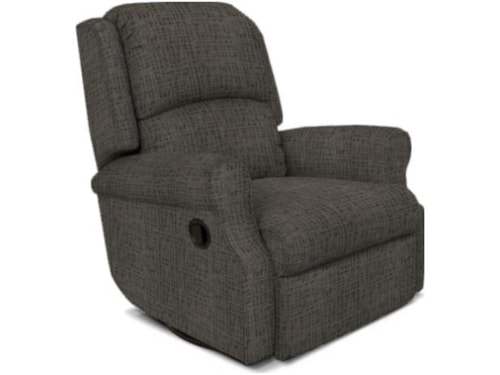 Casual Rocker Recliner with Exterior Handle