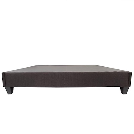 King EZ-Base Upholstered Platform Bed