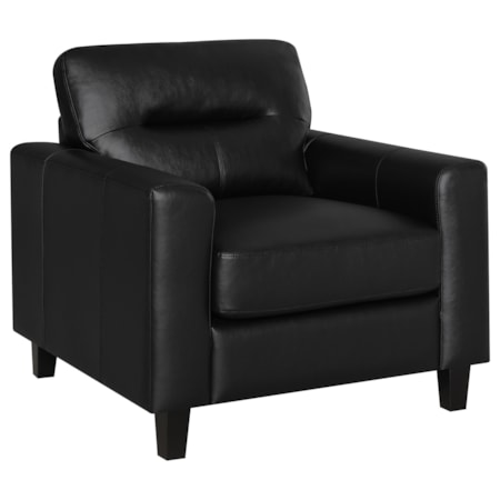 Scotland Faux Leather Chair