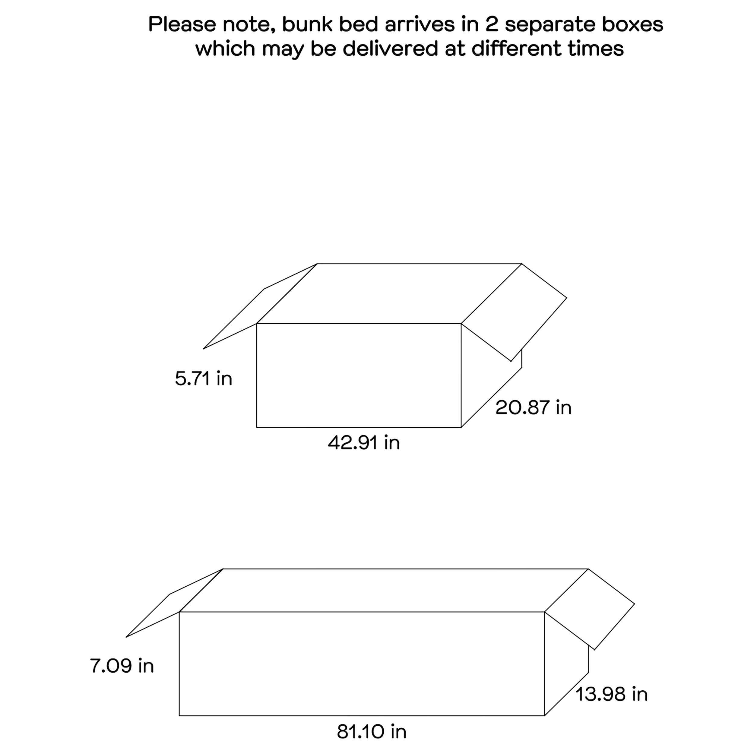 Coaster Ryder Ryder Bunk Bed w/ Mattress