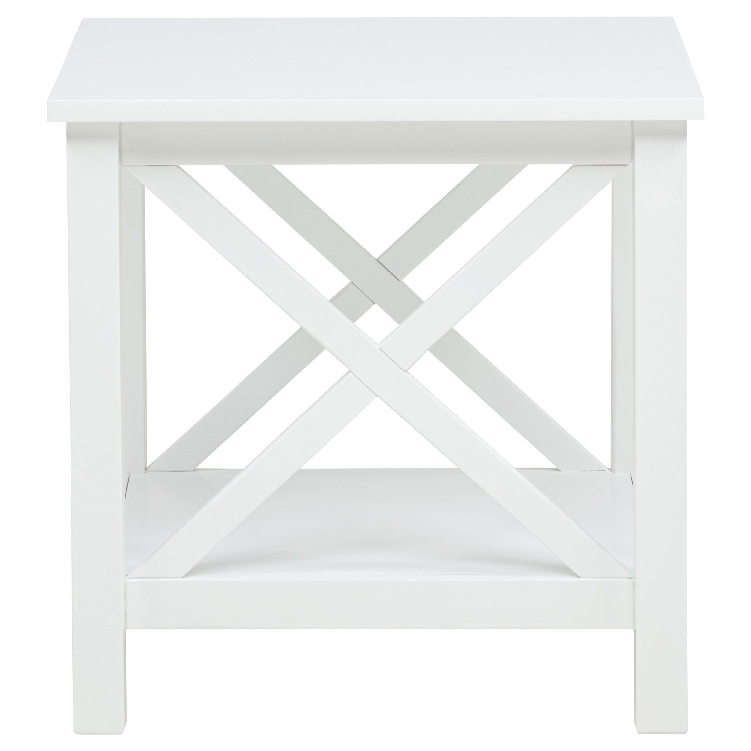 Coaster Skyview Skyview Wood Side End Table w/ Shelf