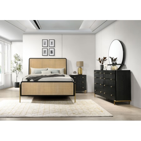 4-piece Cal King Bedroom Set