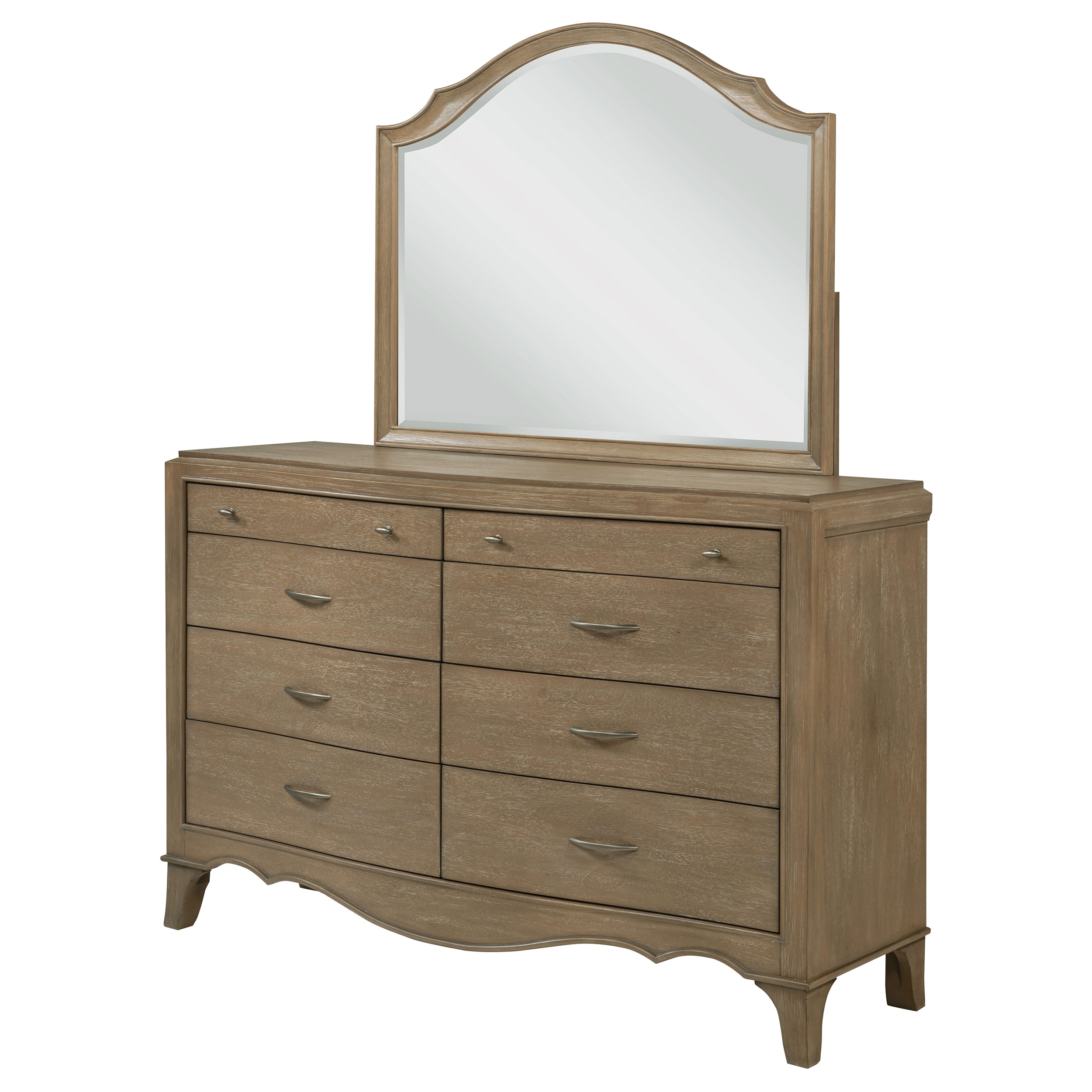 Revello 8-drawer Bedroom Dresser w/ Mirror