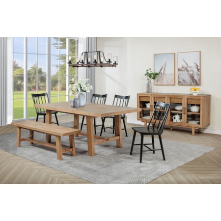 Middleton Extension Leaf Dining Set