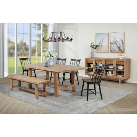 Middleton Extension Leaf Dining Set