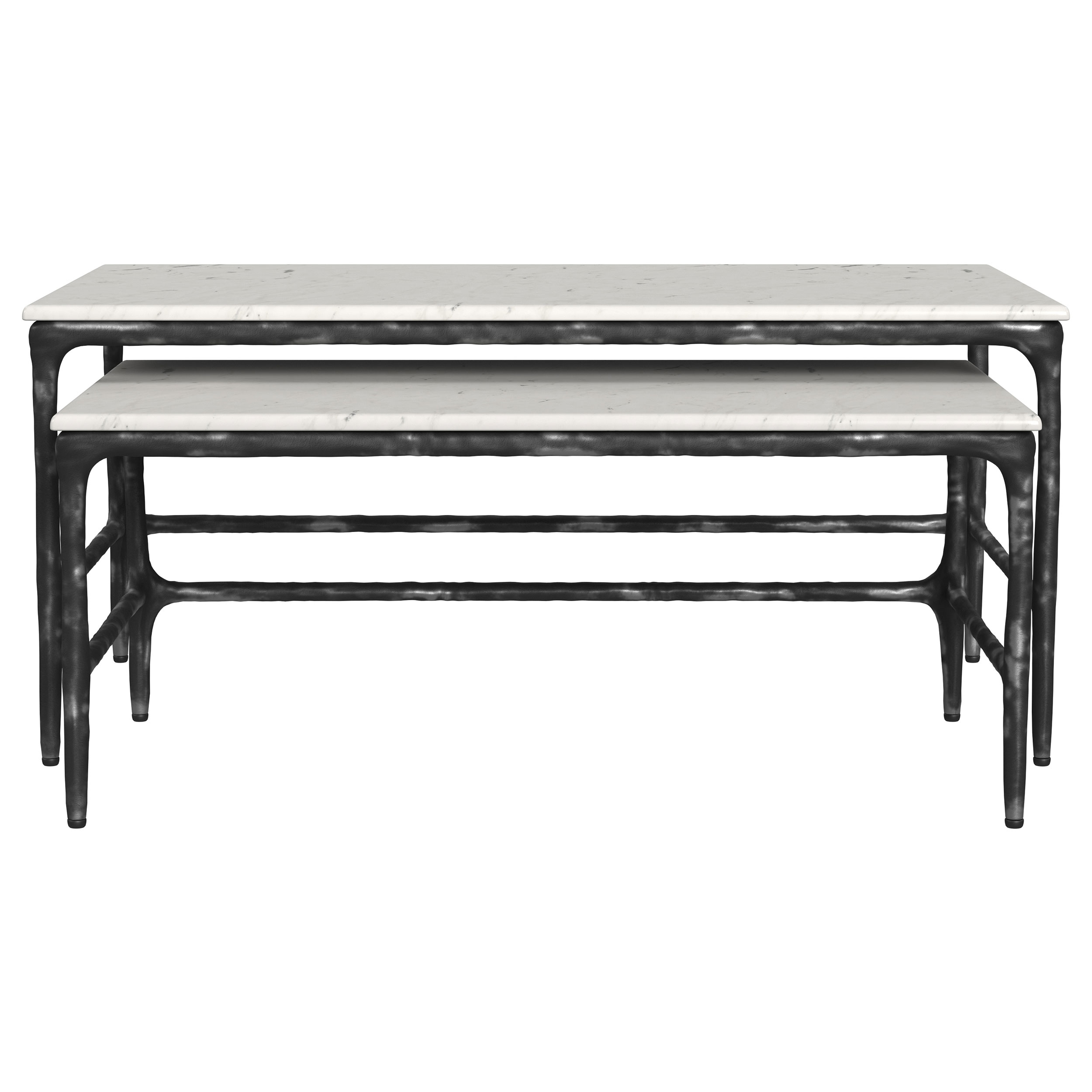 Ebby Marble Top Nesting Coffee Tables