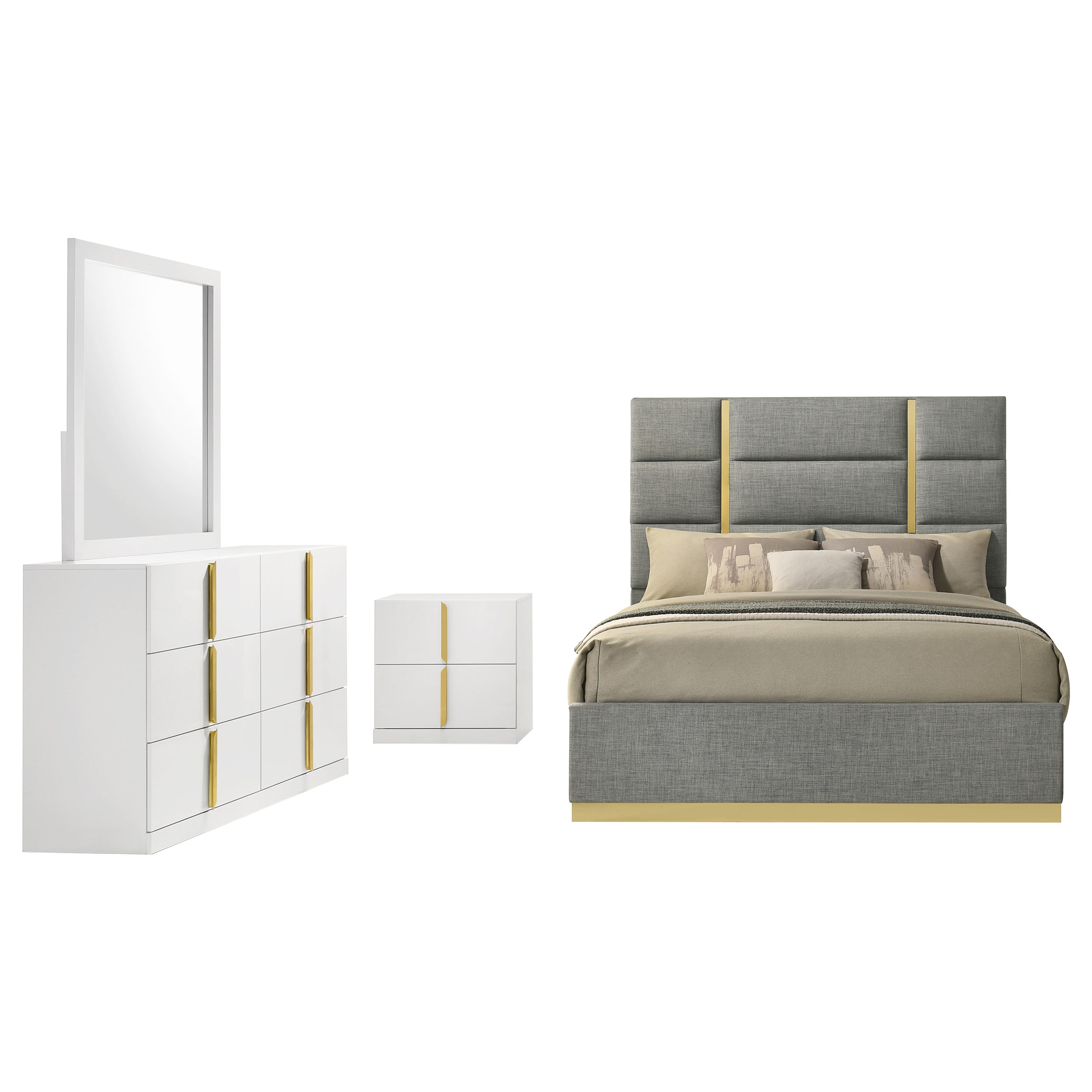 Coaster Ines Ines 4-piece Queen Bedroom Set