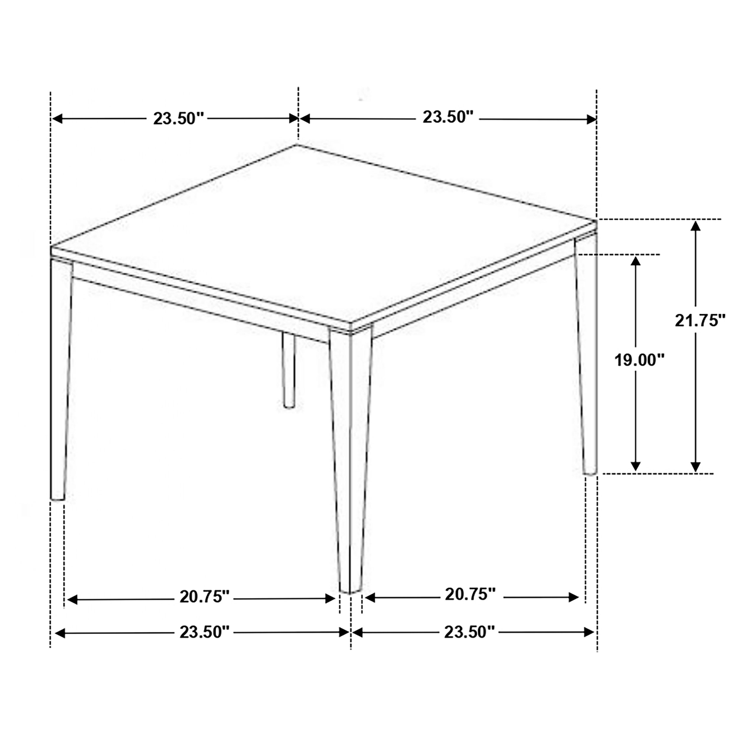Coaster Mozzi Mozzi Coffee End Table Set Faux Marble