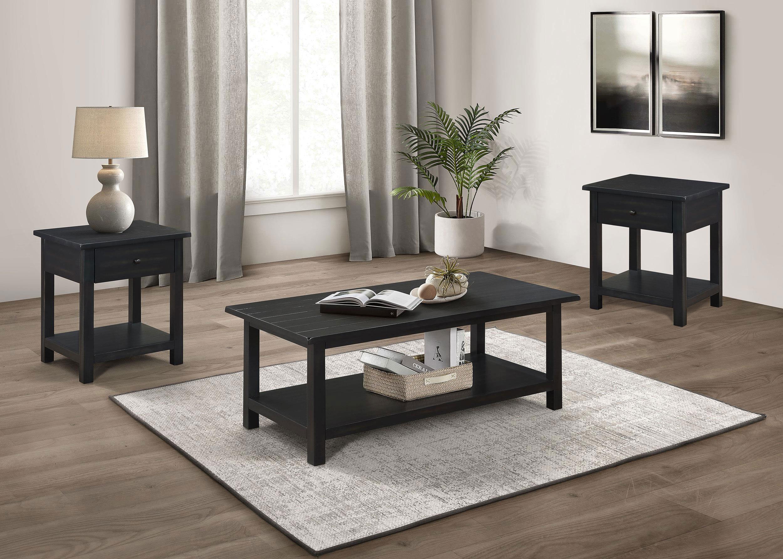 Coffee and End Table Set