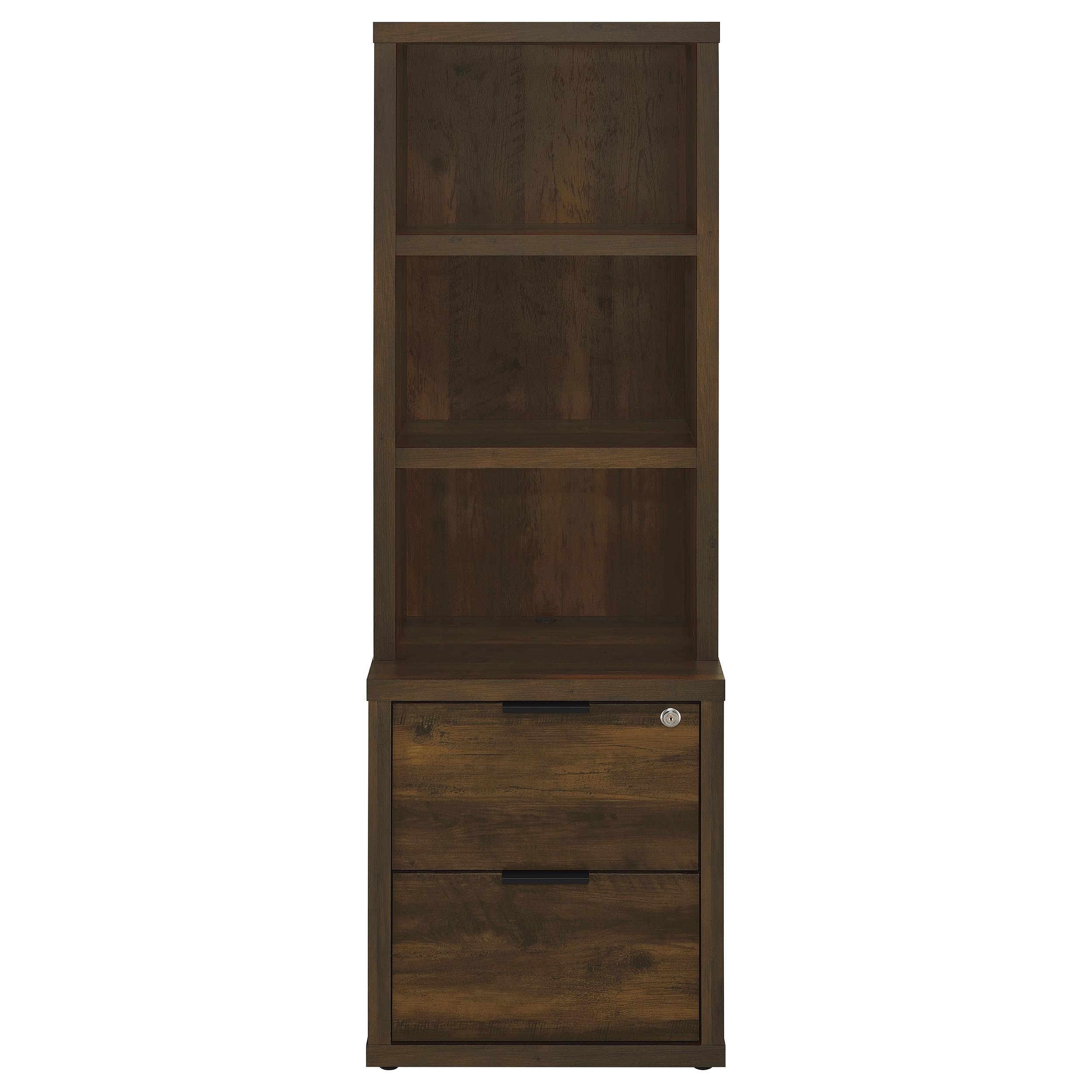 Westpark Bookcase USB and Lockable Drawer