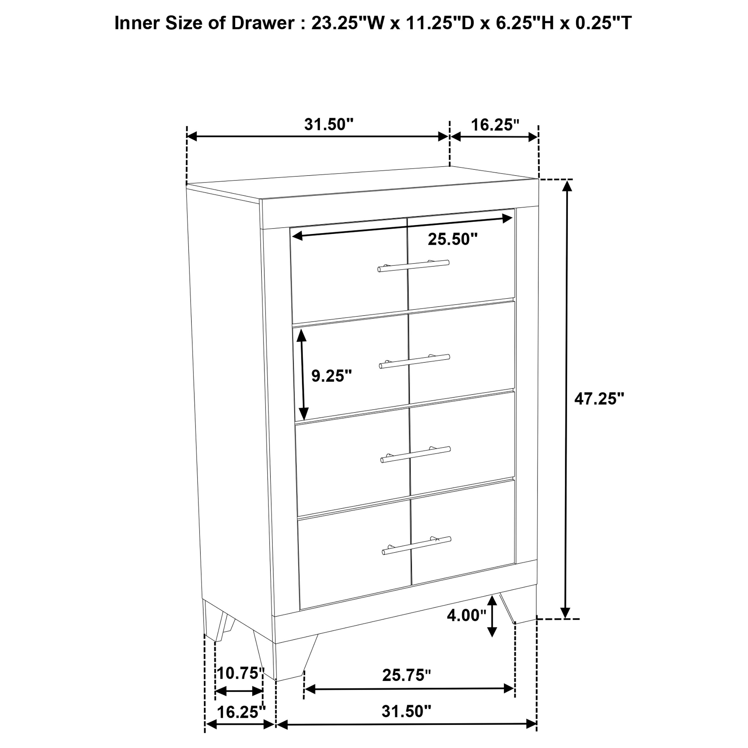 Coaster Trenton Trenton Full Bedroom Set