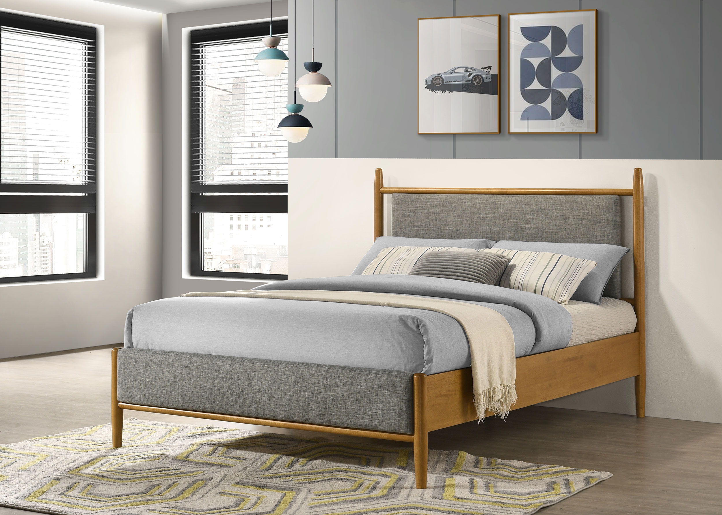 Mason Full Panel Platform Bed