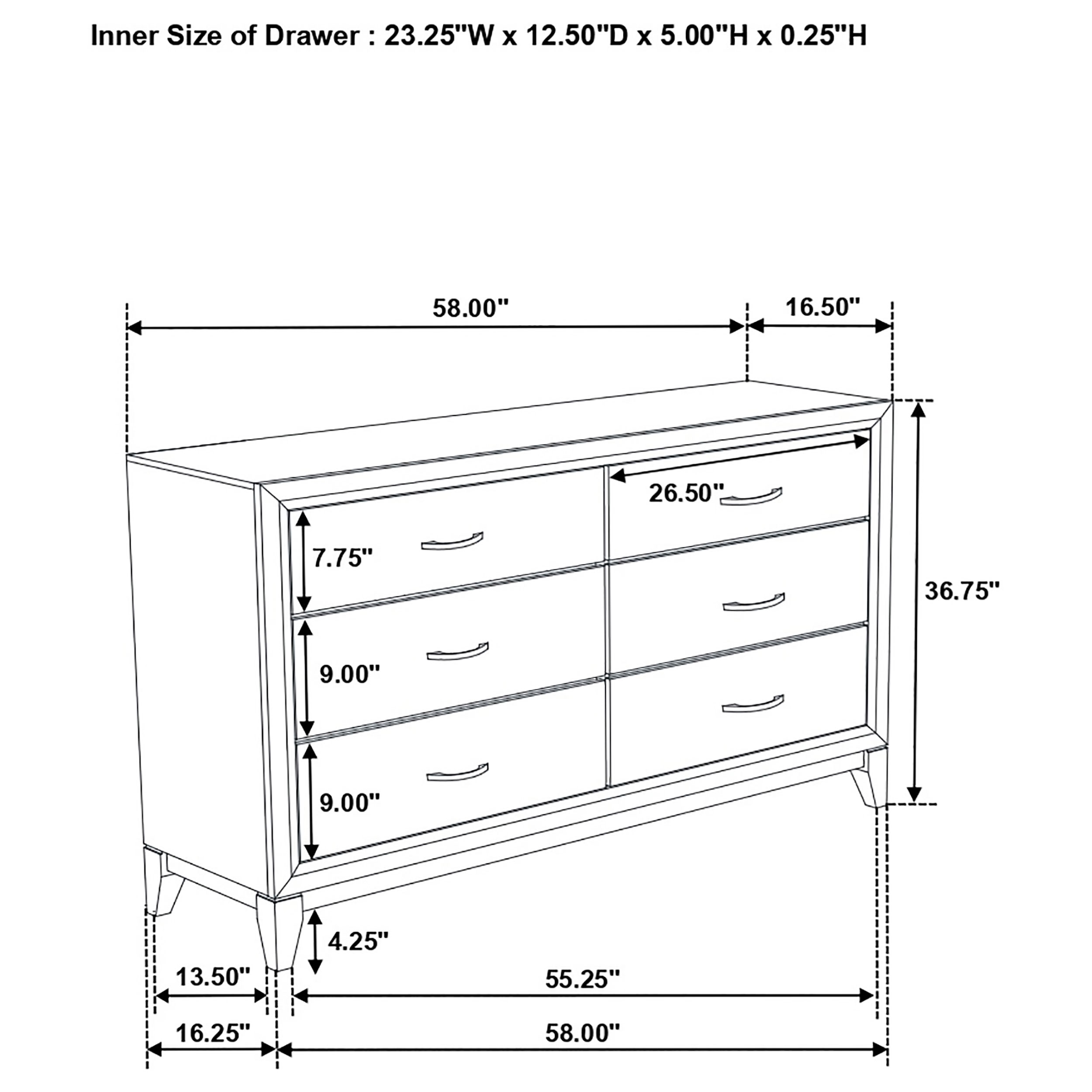Coaster Watson Watson Four-piece Queen Bedroom Set