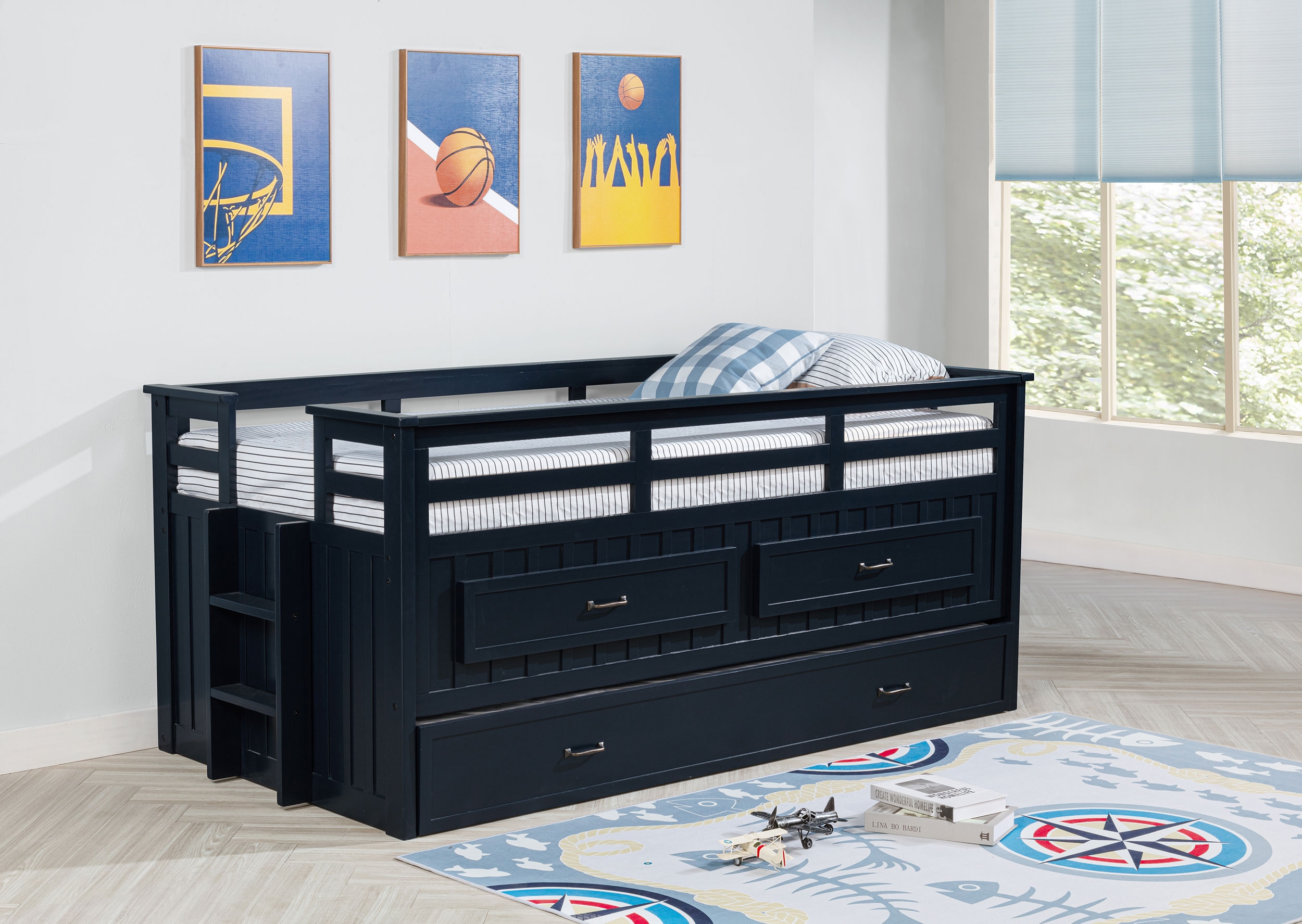 Carlsbad Captains Bed With Trundle
