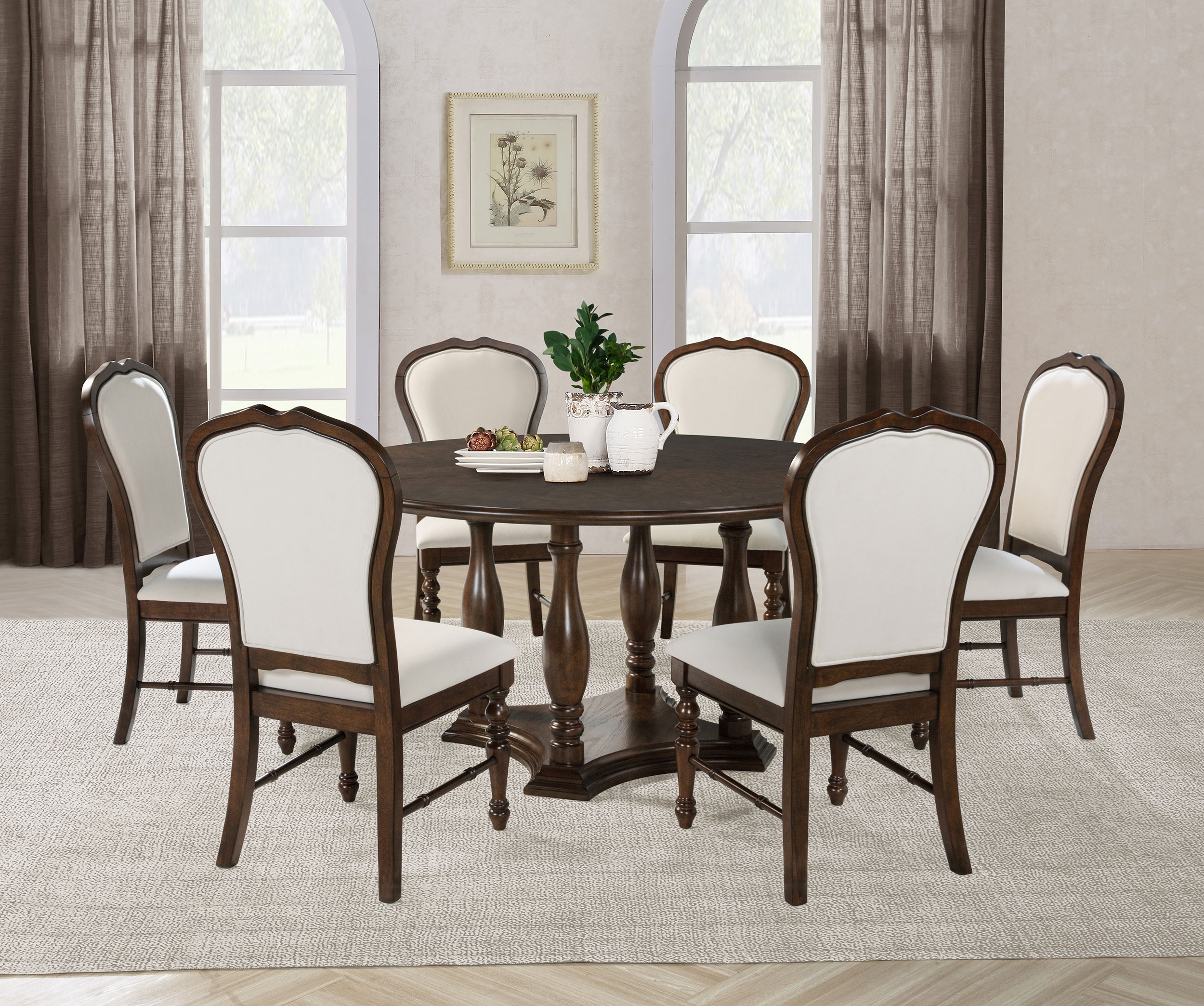 Landon Dining Table Set Rich