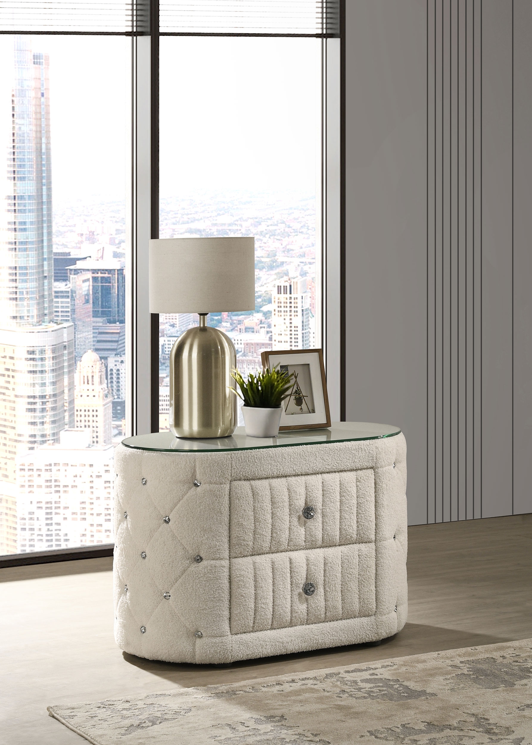 Sonya Nightstand Bedside Table