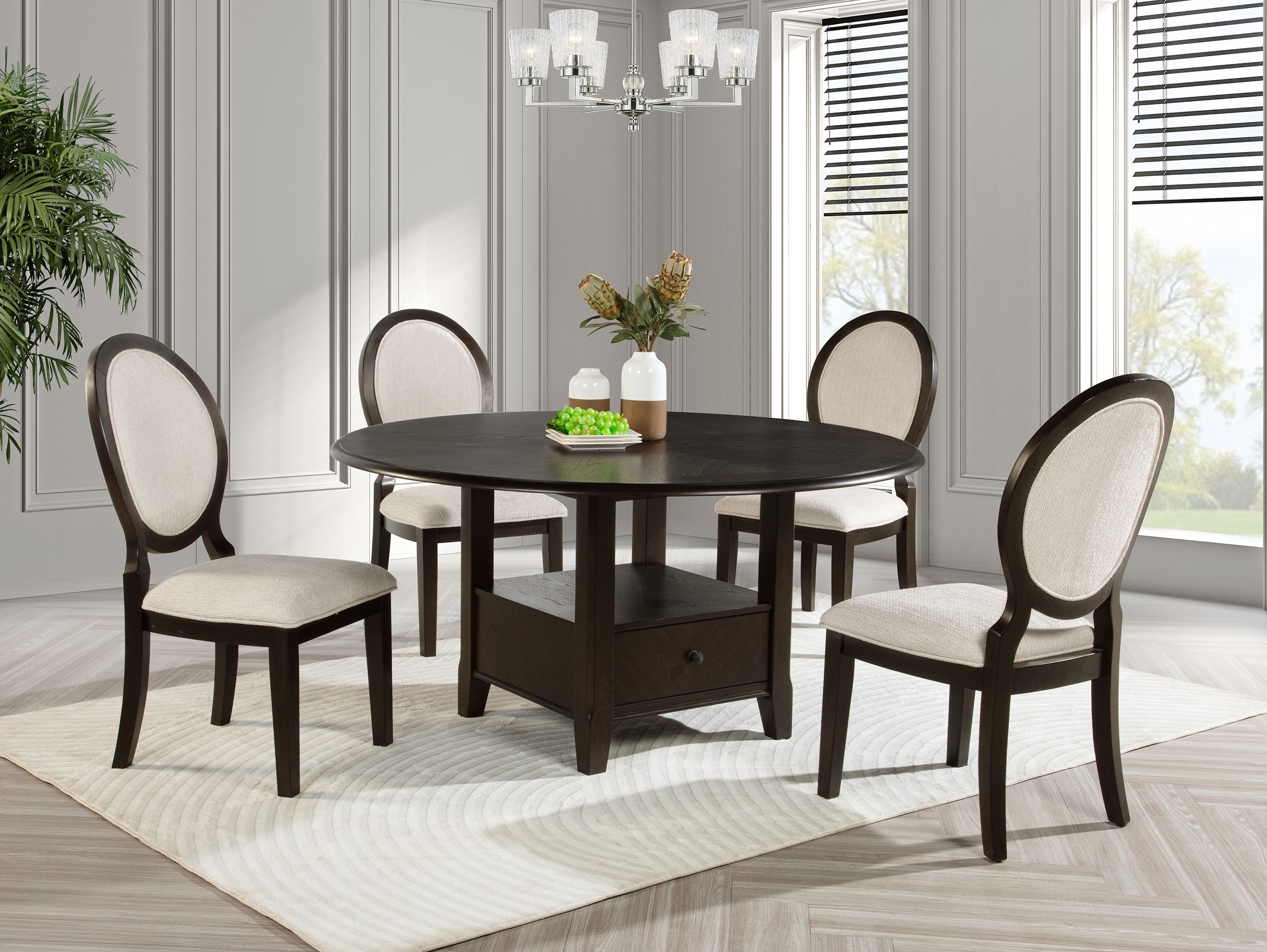 Twyla Wood Dining Table Set