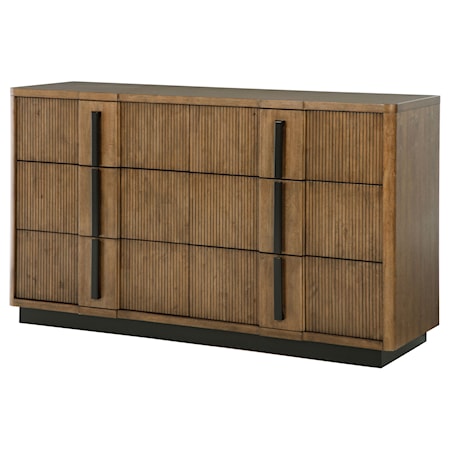 Terrace 6-drawer Dresser Cabinet Ash