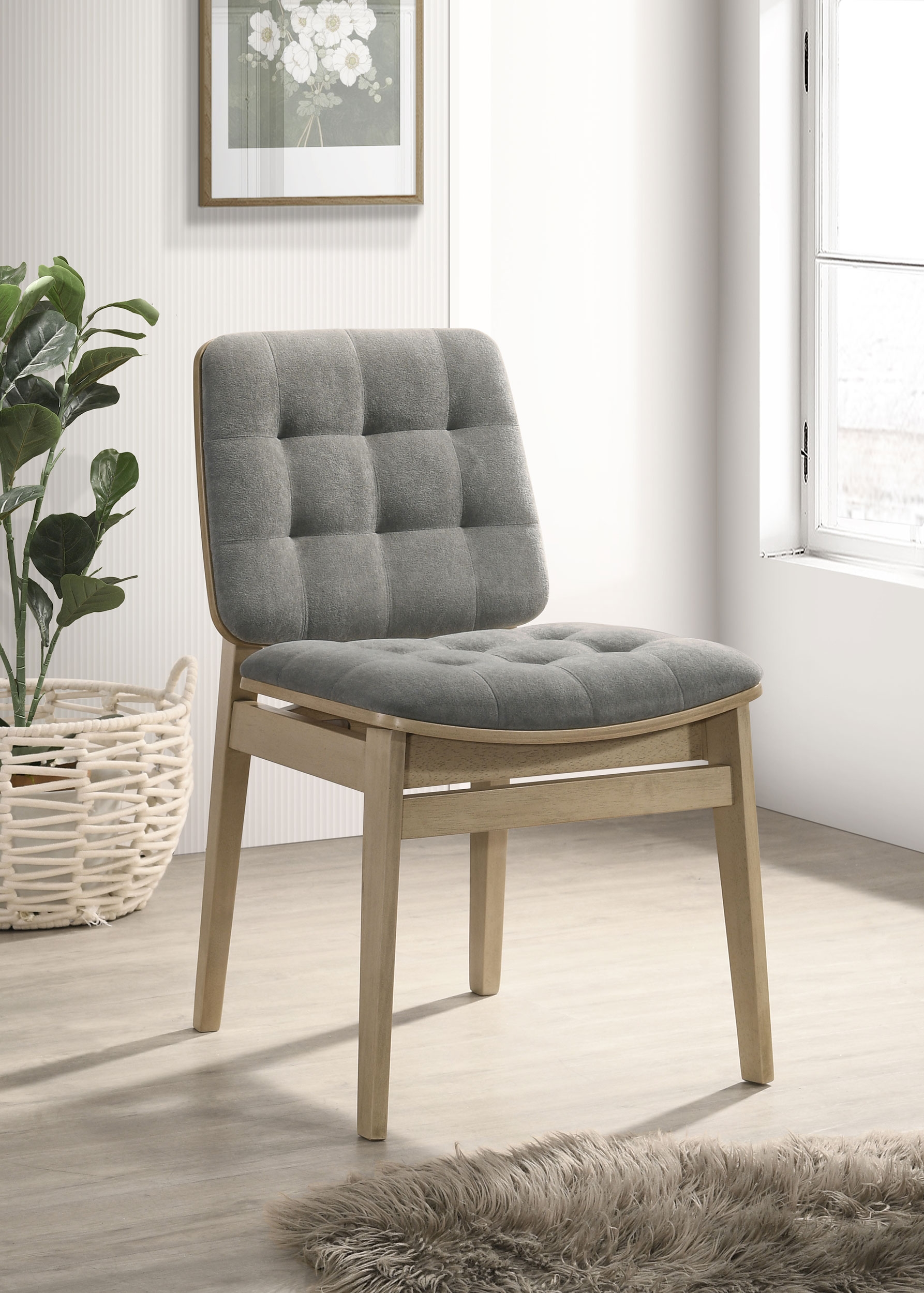 Coaster Redbridge Velvet Side Chair