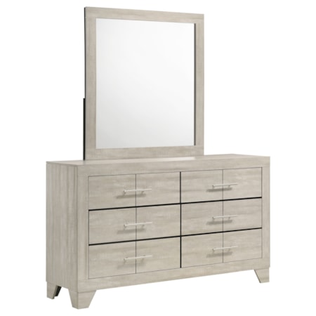 Trenton Bedroom Dresser With Mirror