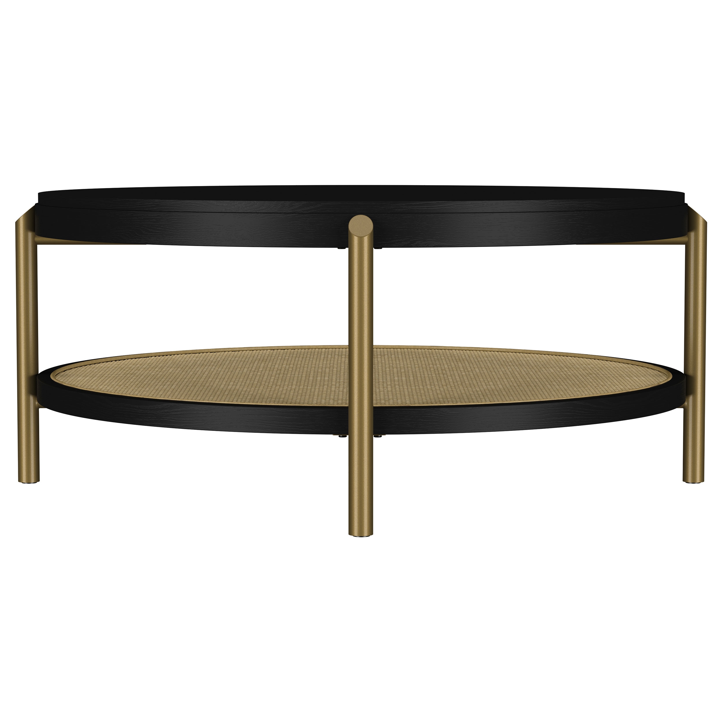 Coffee Table With Storage Shelf