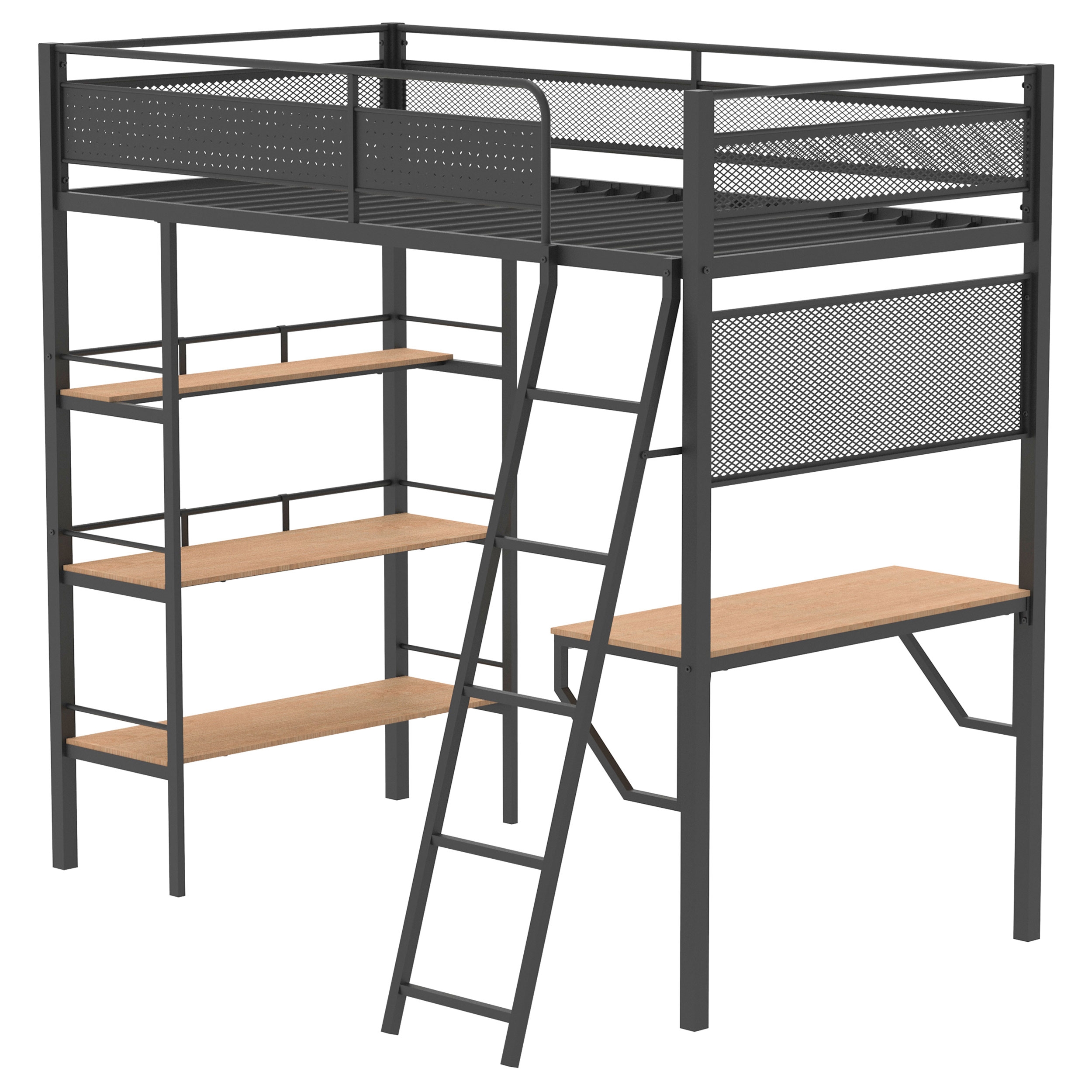 Campus Twin Workstation Loft Bed