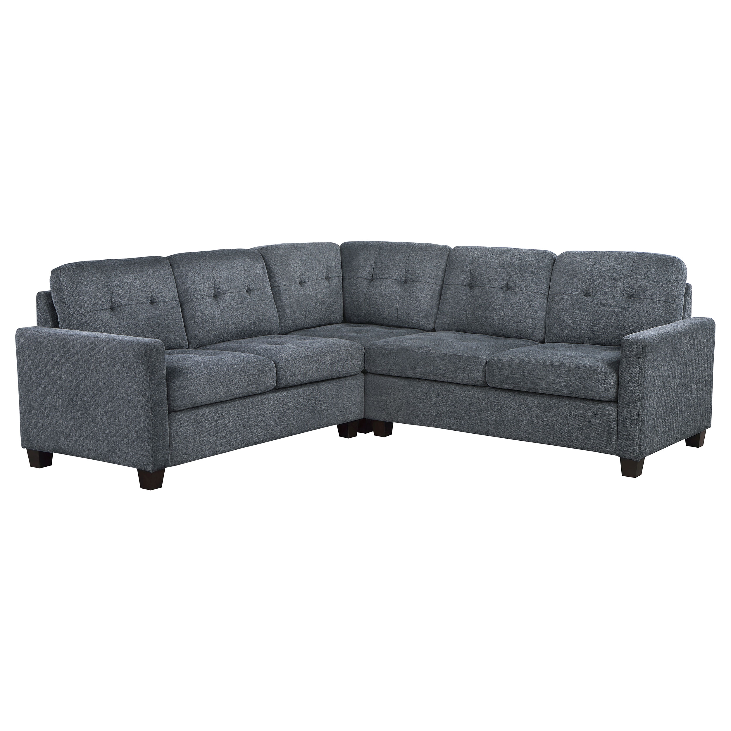 Georgina Sectional Sofa Steel