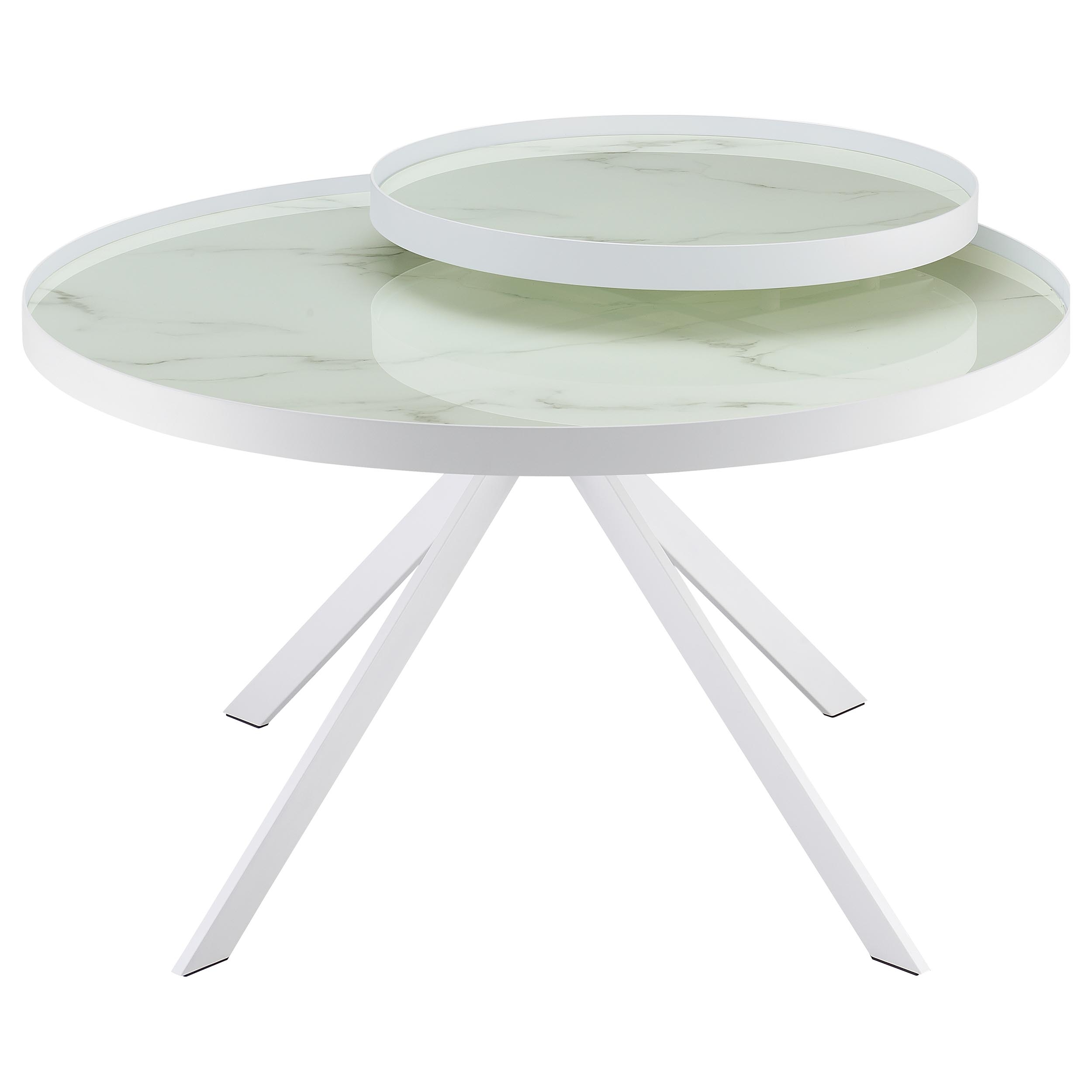 Coaster Briggs Briggs Glass Top Coffee Table