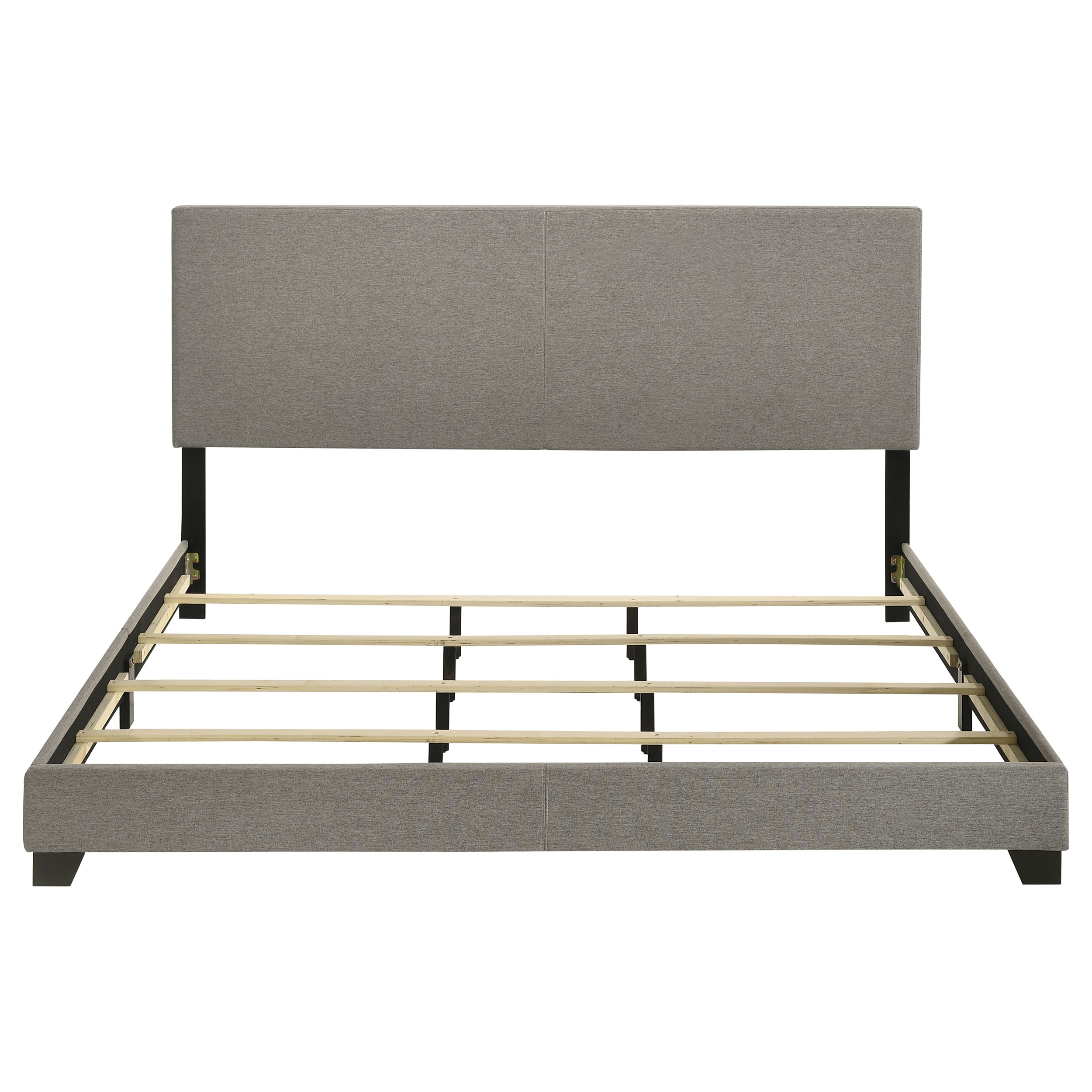 Fabric King Panel Bed