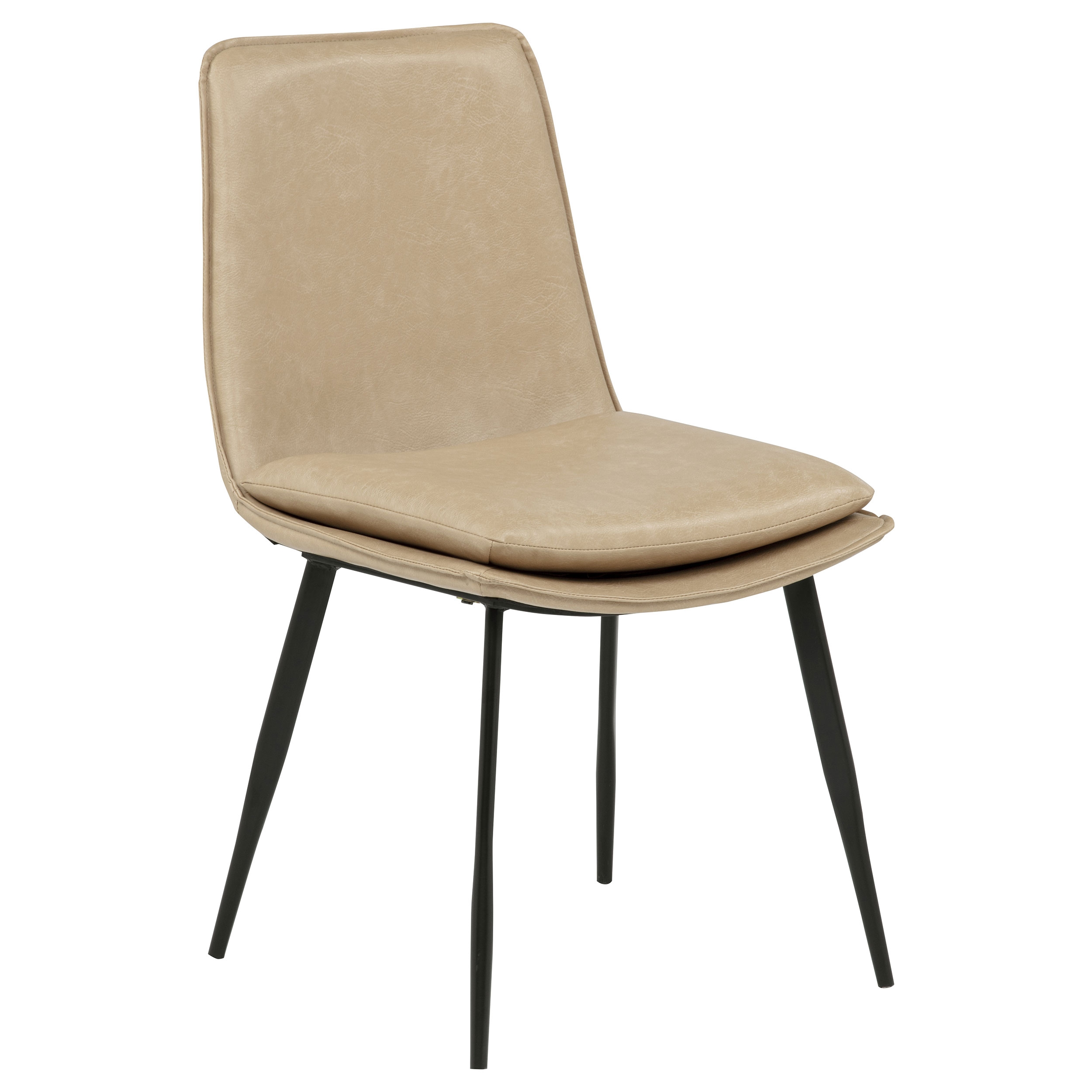 Coaster Ortega Dining Side Chair Tan