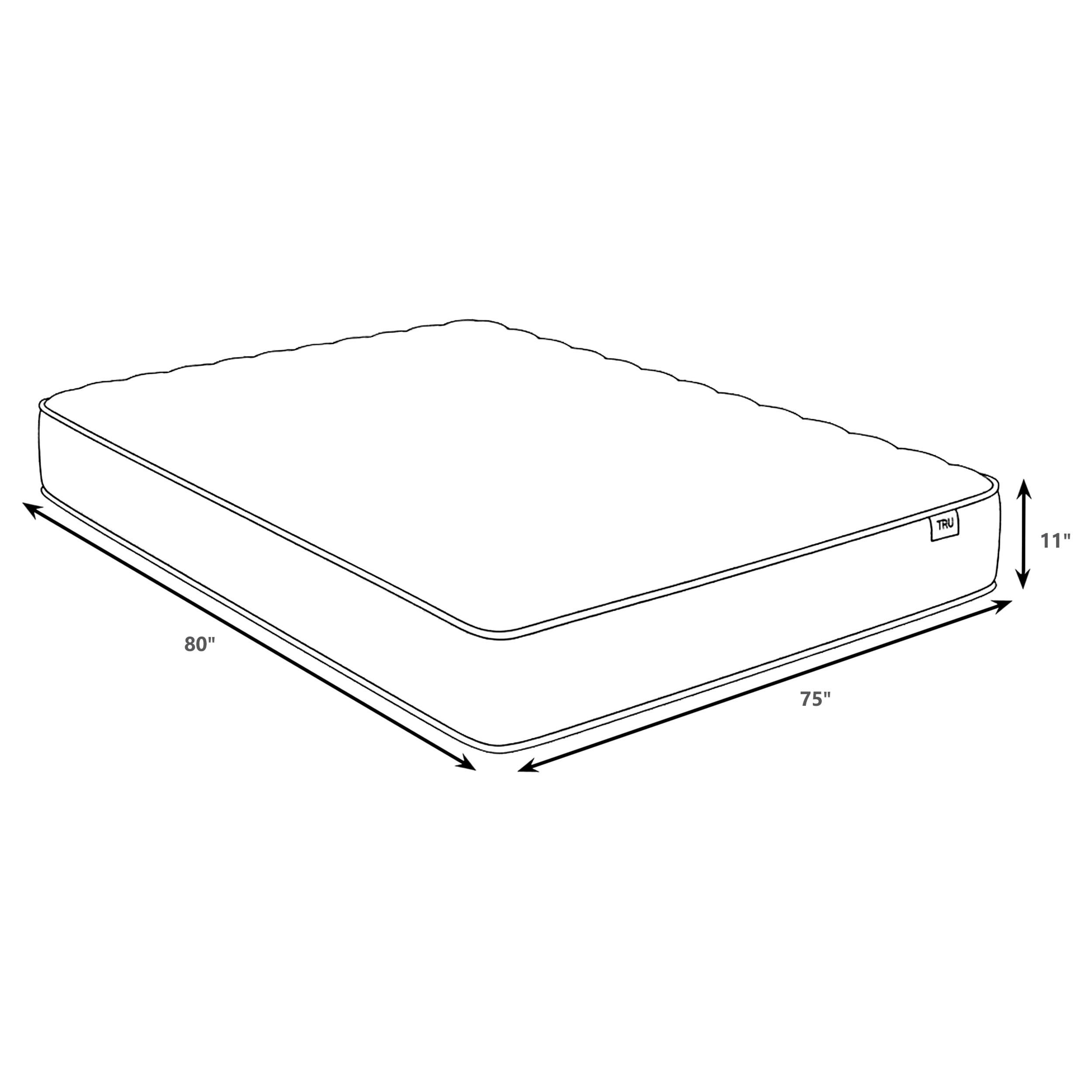 King Firm Tight Top Hybrid Mattress
