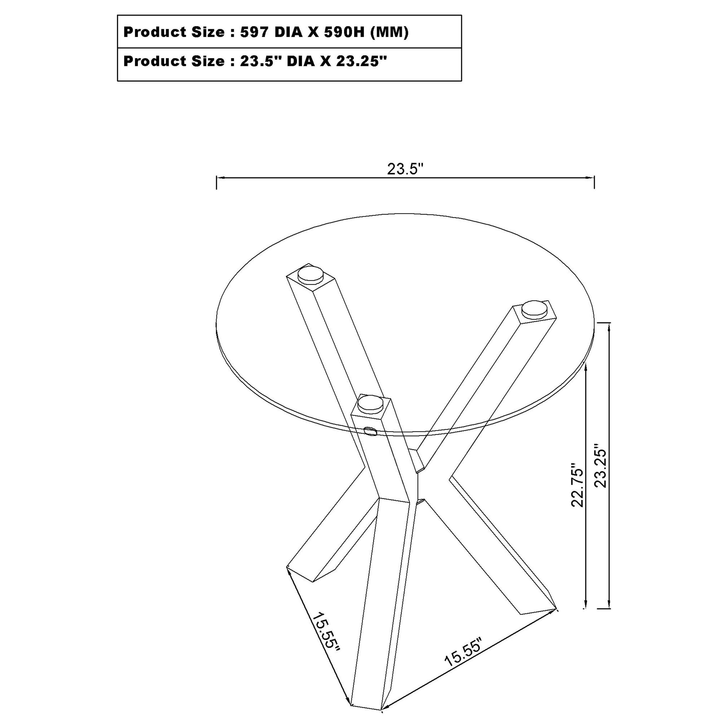 Coaster Kenzie Kenzie Coffee End Table Set