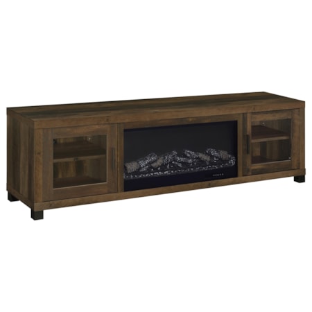 Havering TV Stand Fireplace Media Console