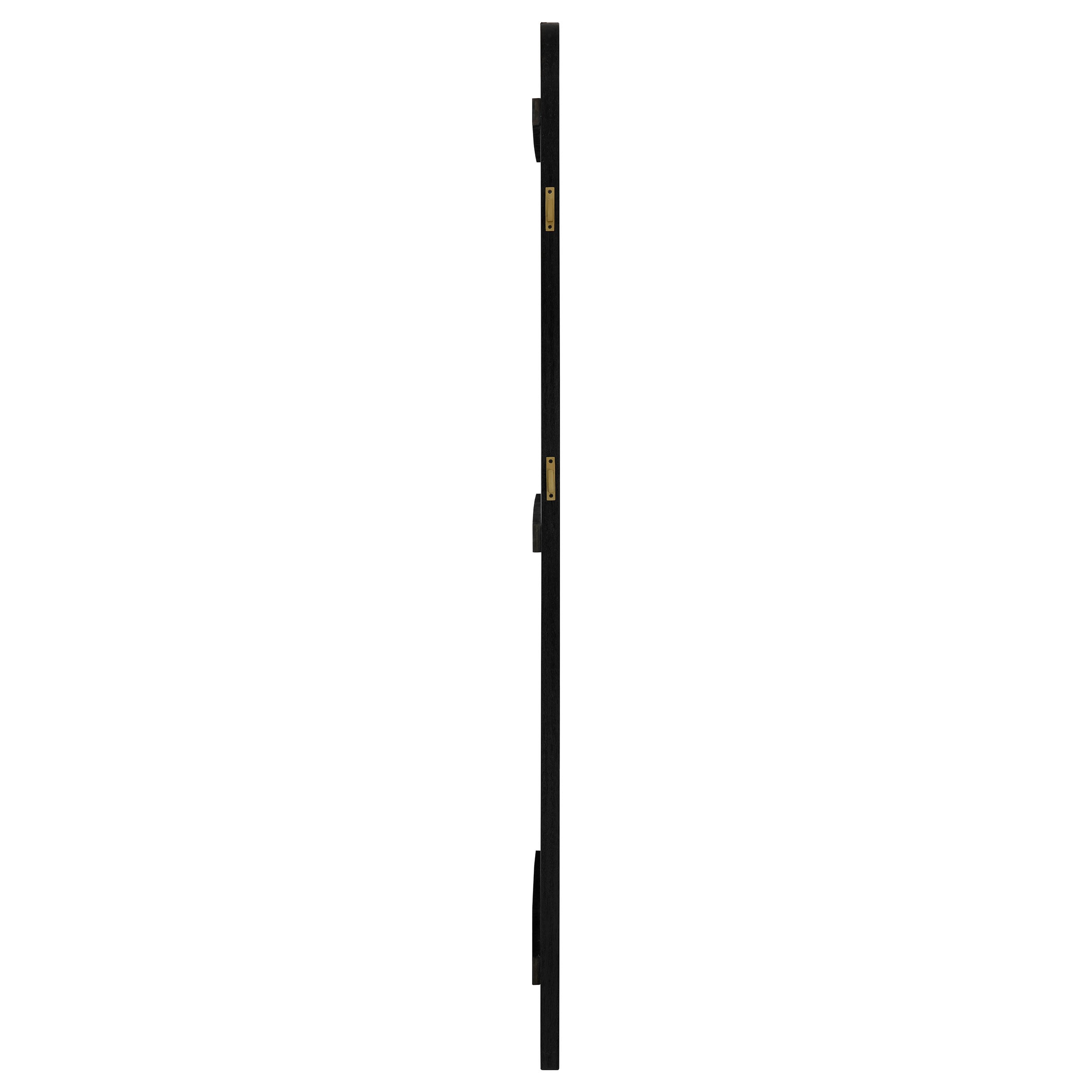 Coaster Arini Cane Weave Full Length Standing Floor Mirror