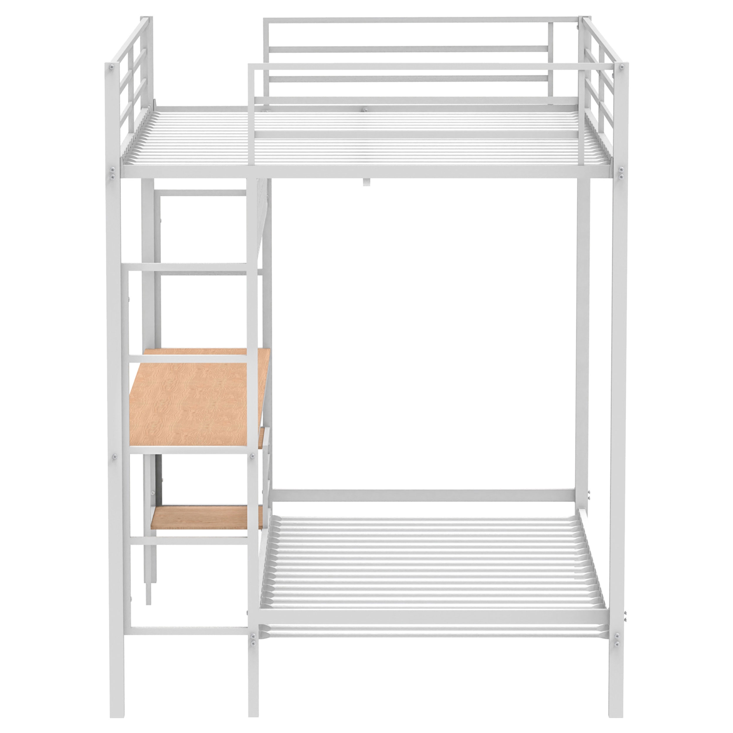 Campus Full Over Twin Workstation Bunk Bed