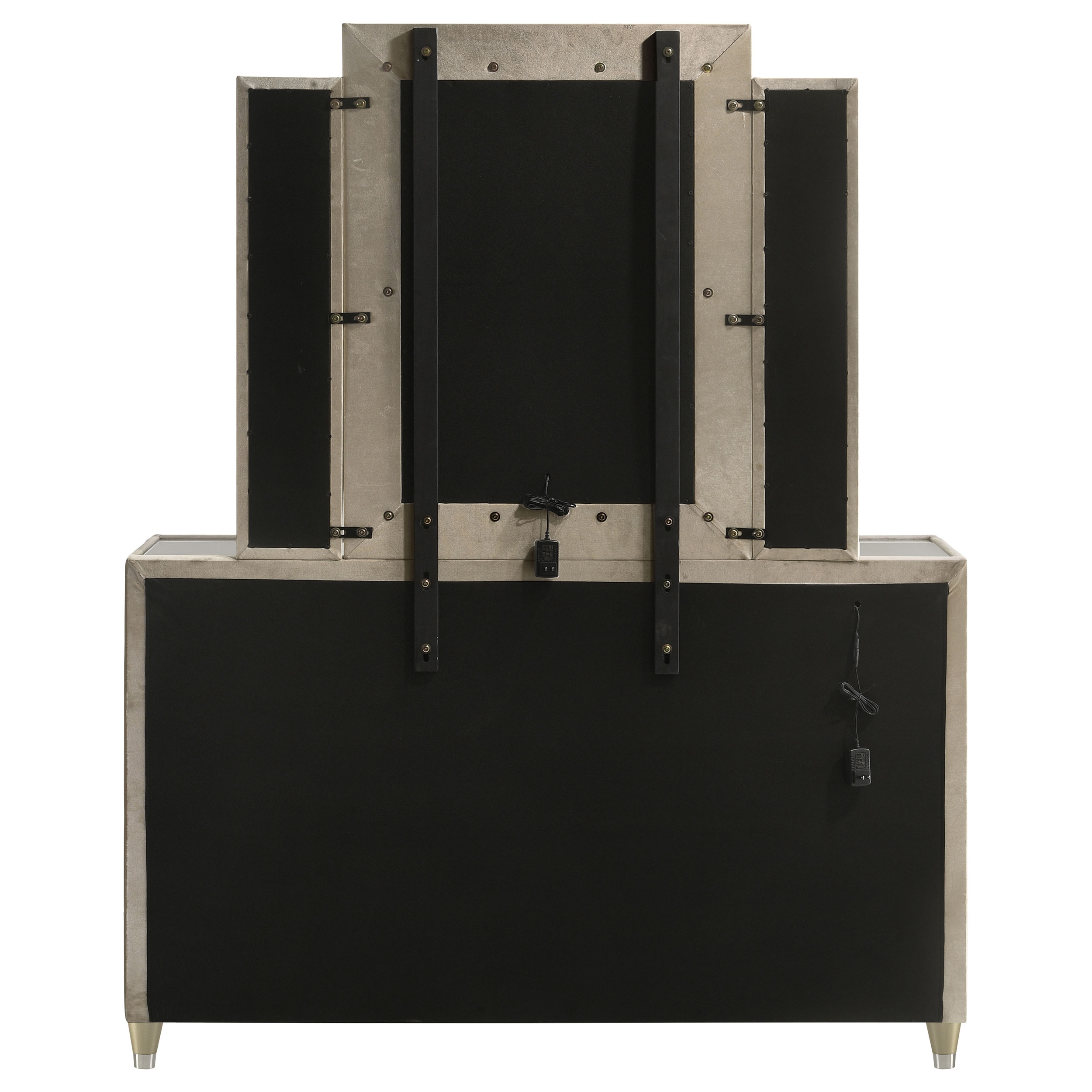 Lorient 8-drawer LED Dresser w/ Mirror