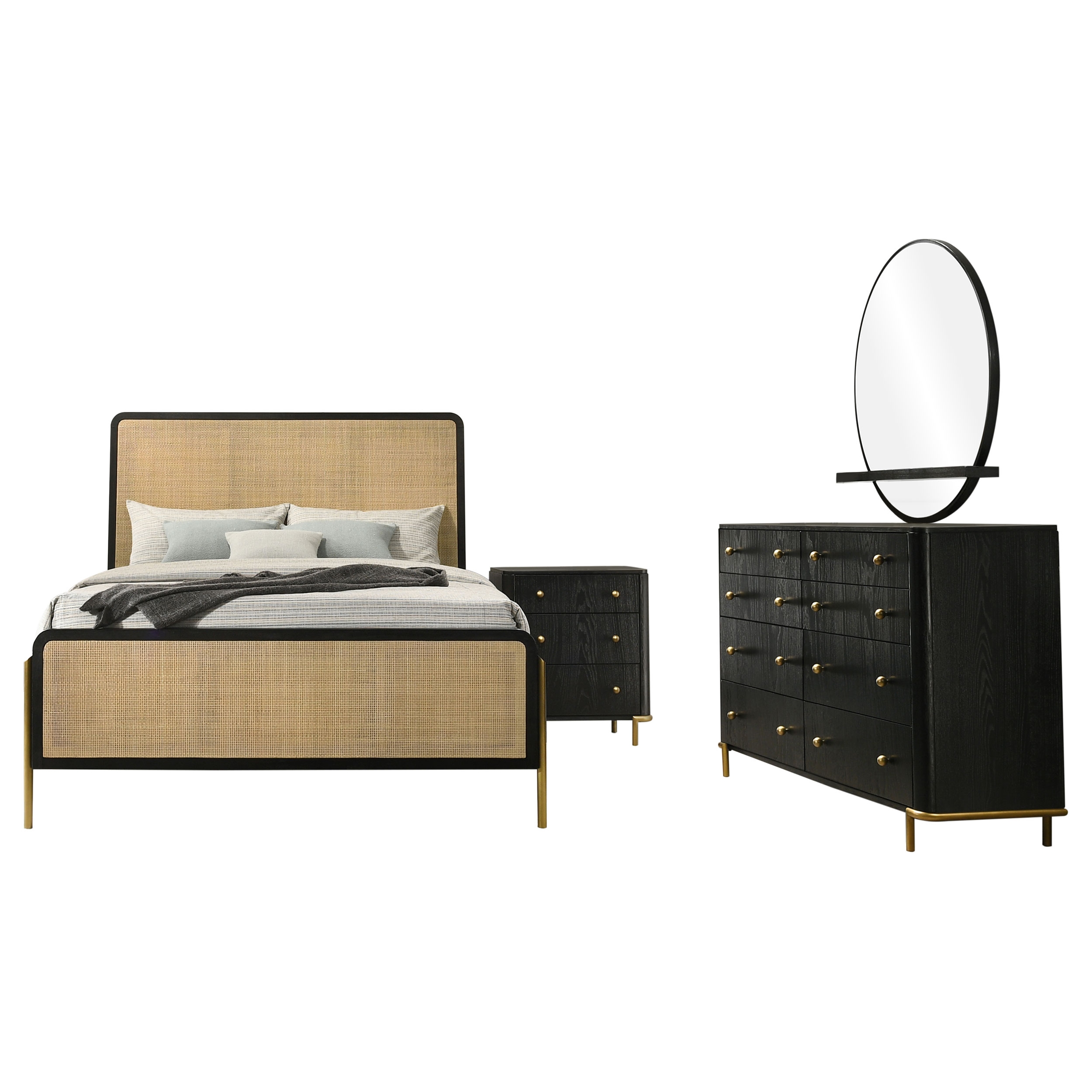 Coaster Arini 4-piece Cal King Bedroom Set