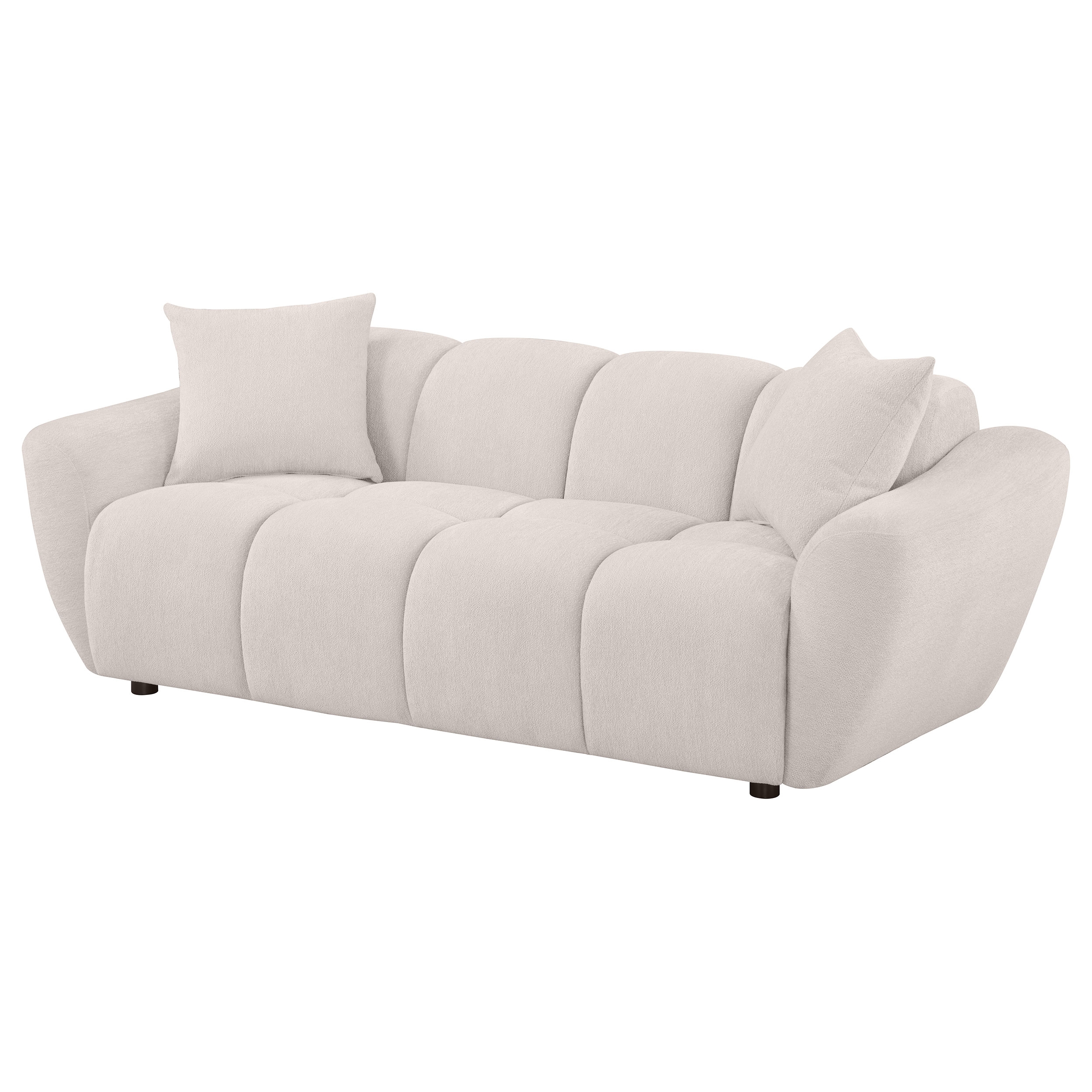 Coaster Destino Destino Chenille Splayed Arm Sofa