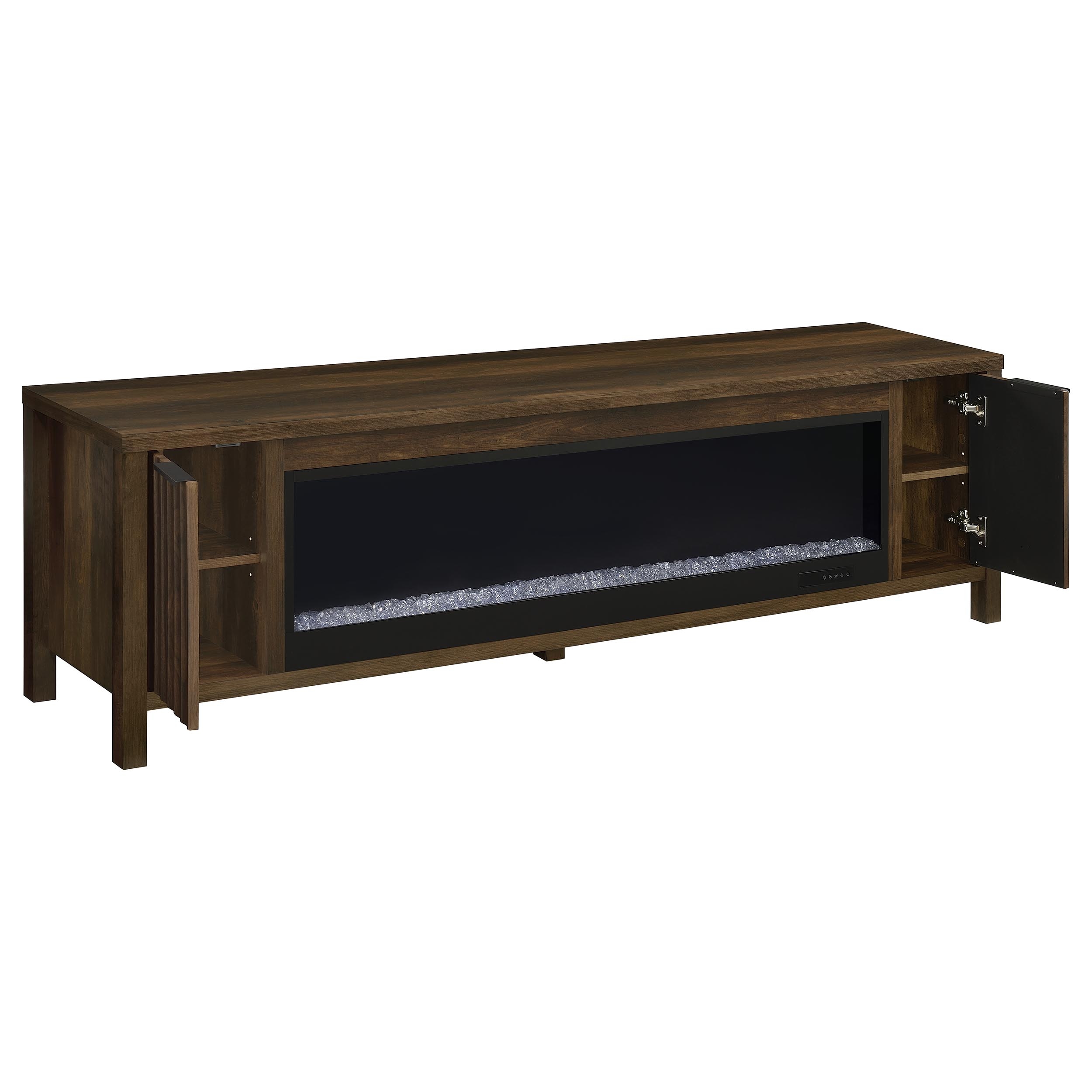 Carey TV Stand Fireplace Media Console