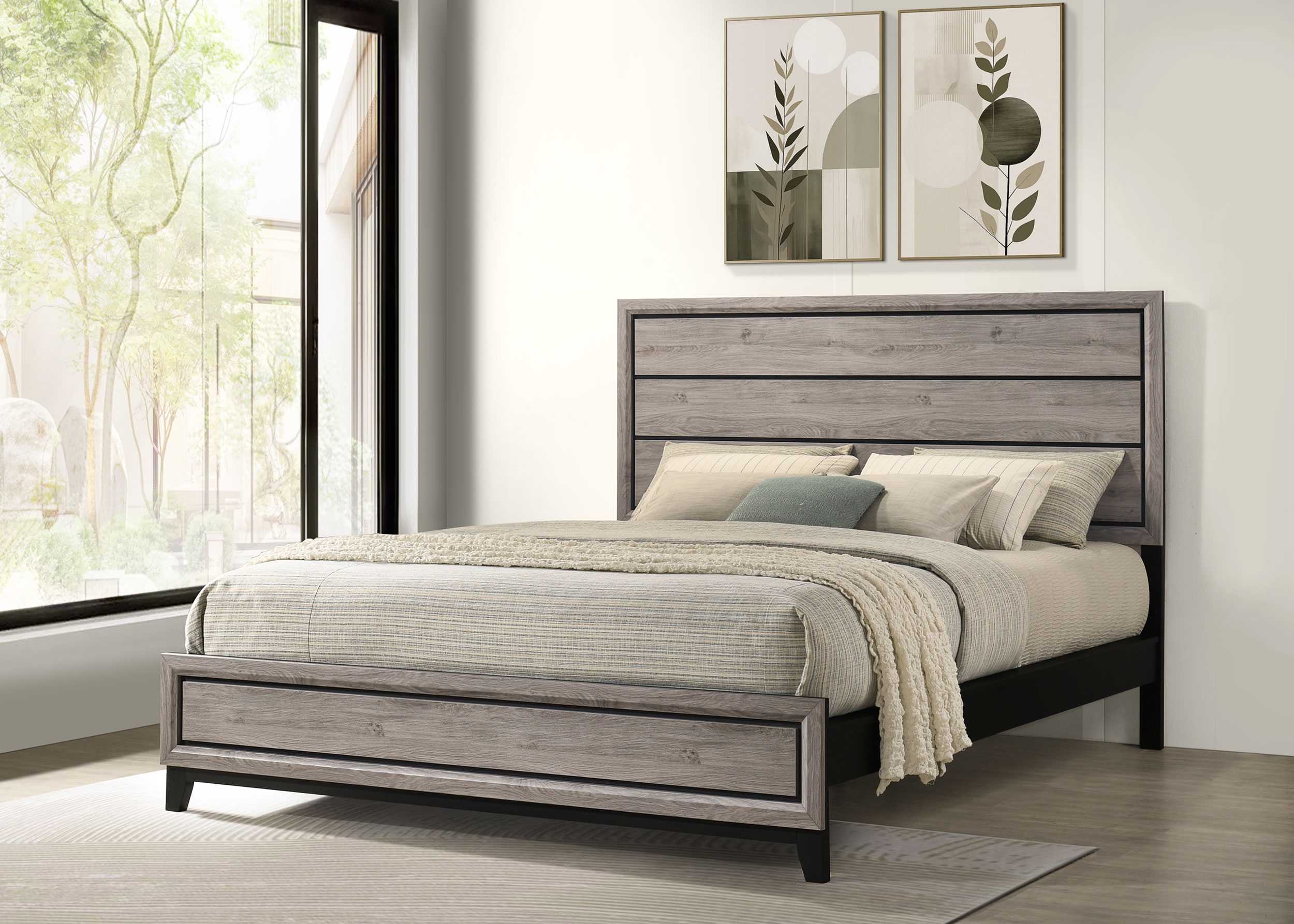 Coaster Watson Watson Wood Cal King Panel Bed
