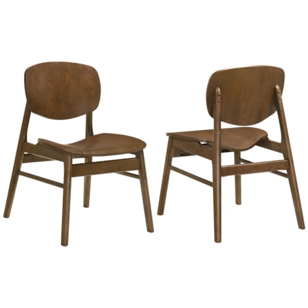 Benford Dining Side Chair Wood Seat