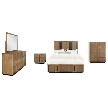 Terrace 5-piece Cal King Bedroom Set Ash