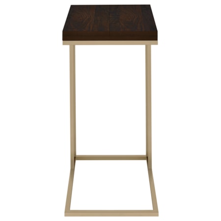 Pedro Expandable C-Shaped Sofa Side Table
