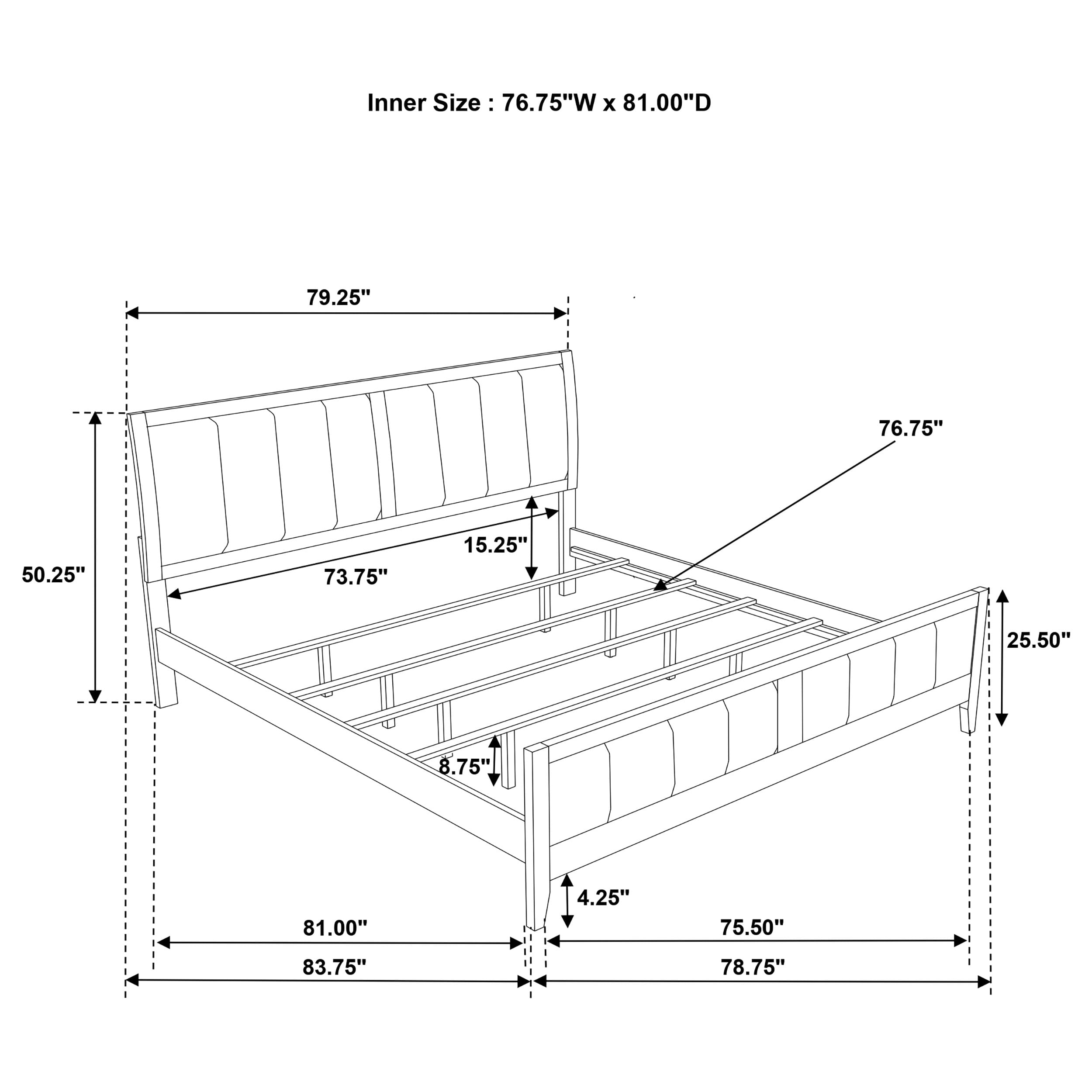 Coaster Wilkes Wilkes 51-inch King Bed