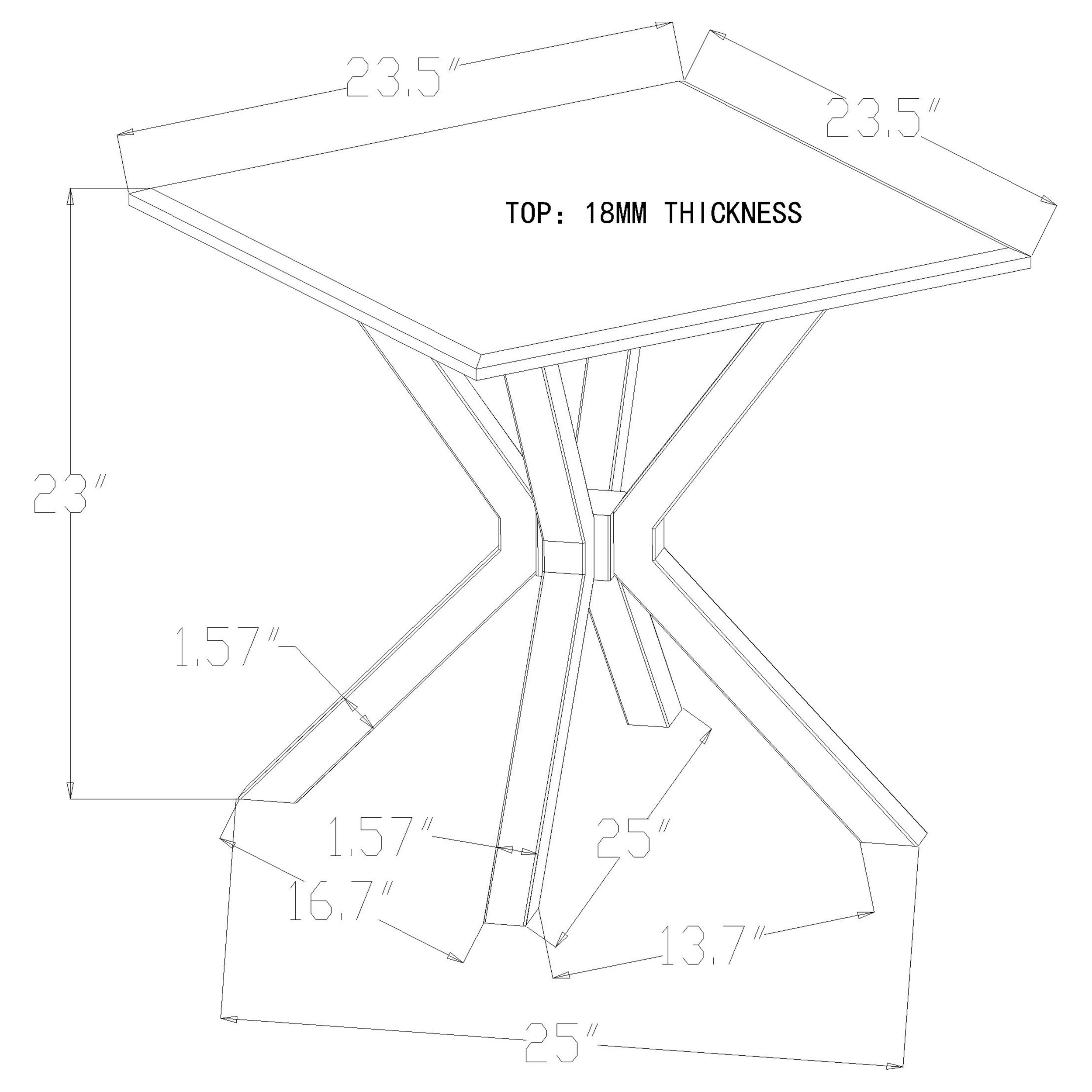 Coaster Furniture 2.0 Visalia Faux Marble Coffee End Table Set