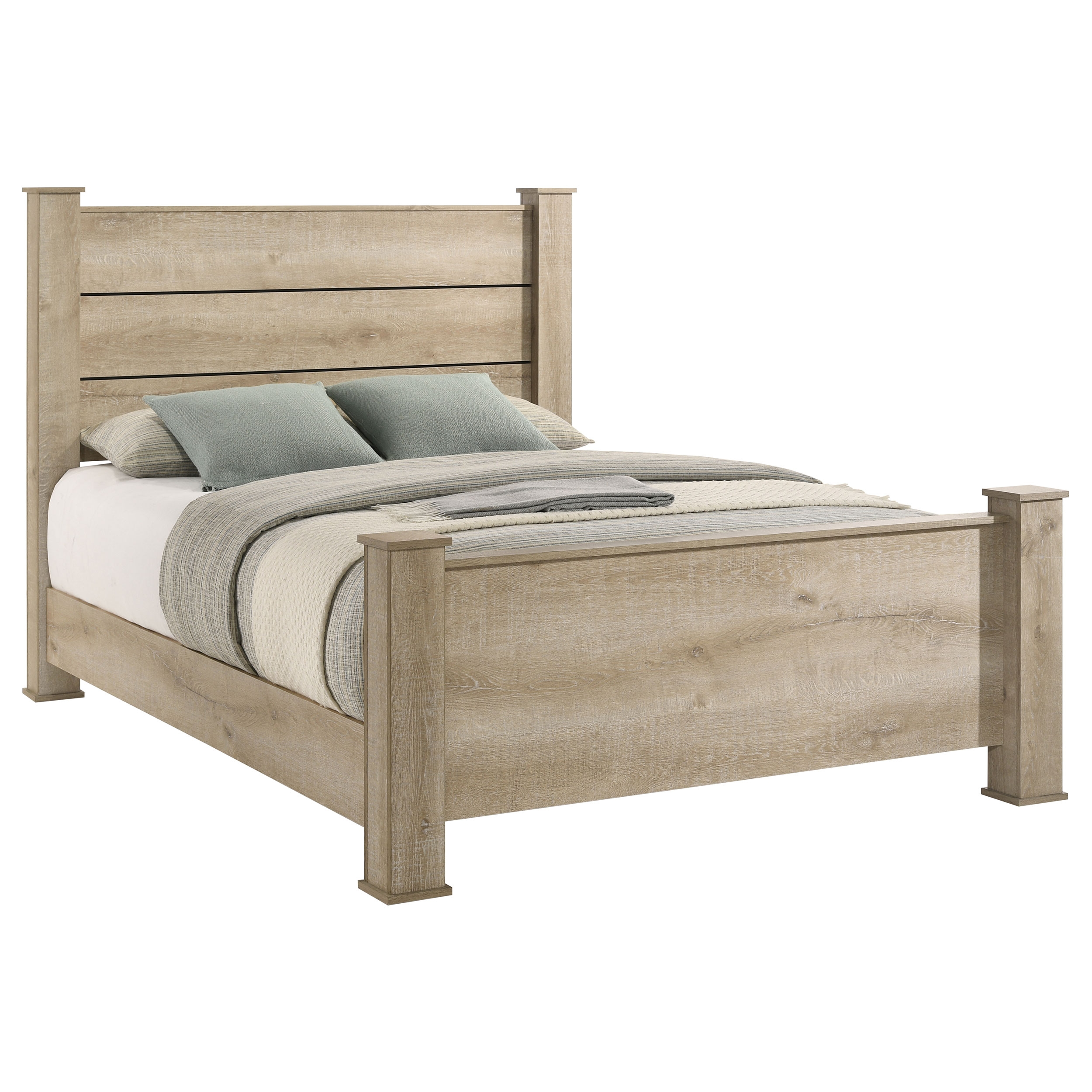 Oakglen 5King Panel Bed
