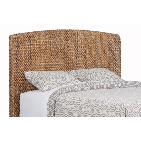 Woven Banana Leaf Cal King Headboard